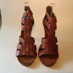 NINE WEST WOMEN'S SANDAL OPEN TOE SIZE 8 1/2 FW-0004